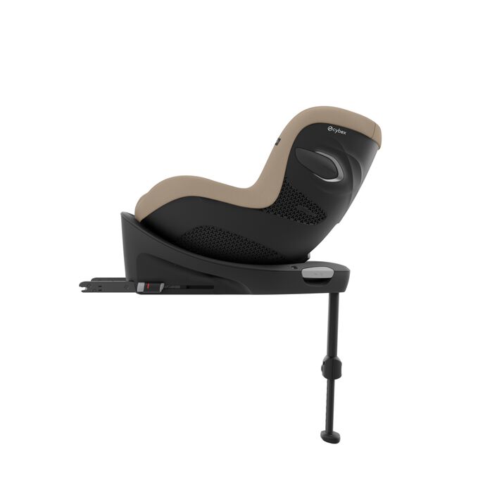 Obrázek CYBEX Gold Sirona G i-Size Toddler Car Seat, který zvýrazňuje funkci Jednoduchá instalace a ukotvení.