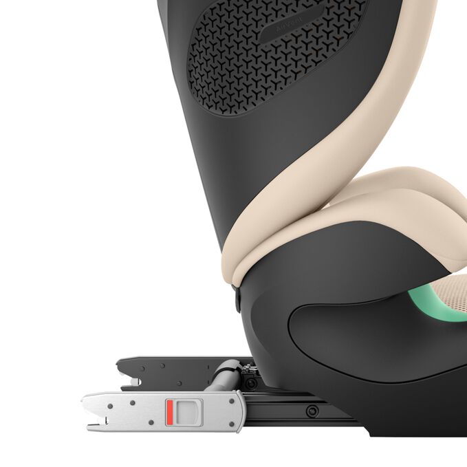 An image of the CYBEX Gold Solution G2 Child Car Seat, highlighting the Assured Safety feature.