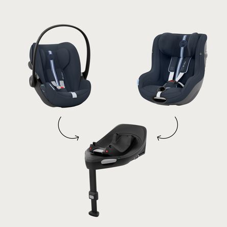 One base – two seats: Designed to cover their first 4 years