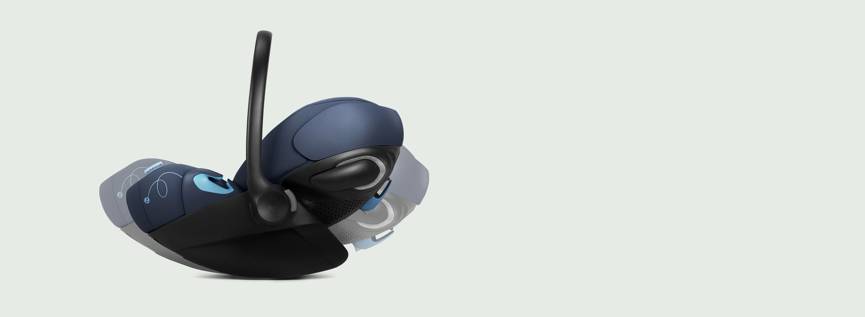 The Cloud G Lux Infant Car Seat by Cybex Gold