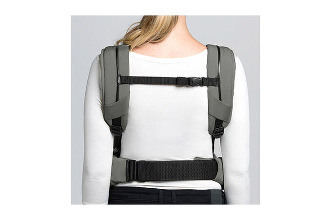 An image of the CYBEX Platinum YEMA.click Baby Carrier, highlighting the Click's Special feature.
