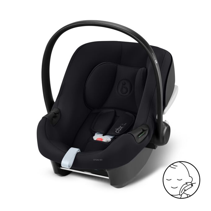 Image du CBX by CYBEX Aton B2 i-Size Infant Car Seat, mettant en avant la fonctionnalité Doux pour la peau de votre enfant.