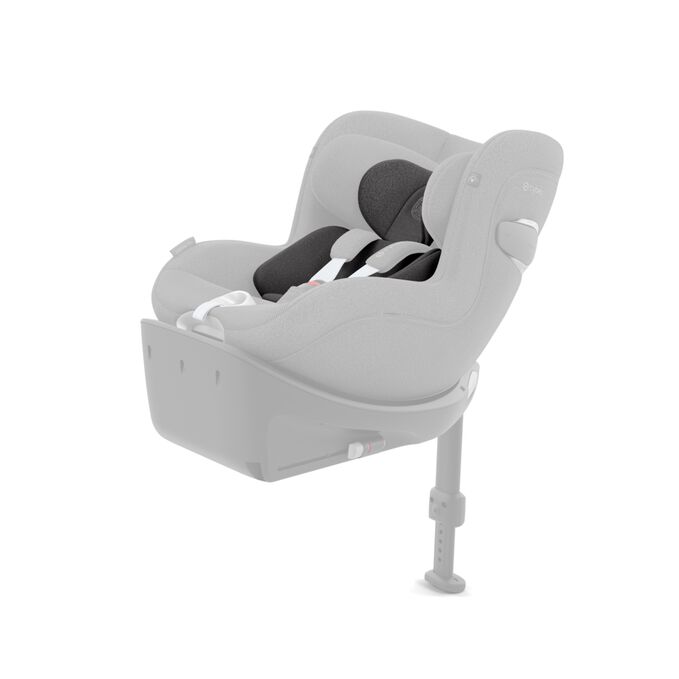 Ein Bild des CYBEX Platinum Sirona Ti Toddler Car Seat, das das Merkmal Passt perfekt von Geburt an bis zum Kleinkindalter hervorhebt.