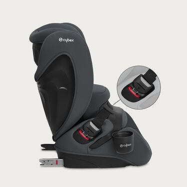 Secures your child in seconds