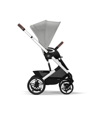 Seitenansicht eines CYBEX Talos S Lux All-Terrain-Kinderwagens.