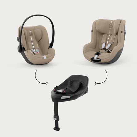 Una base, dos asientos: Diseñado para cubrir sus primeros 4 años