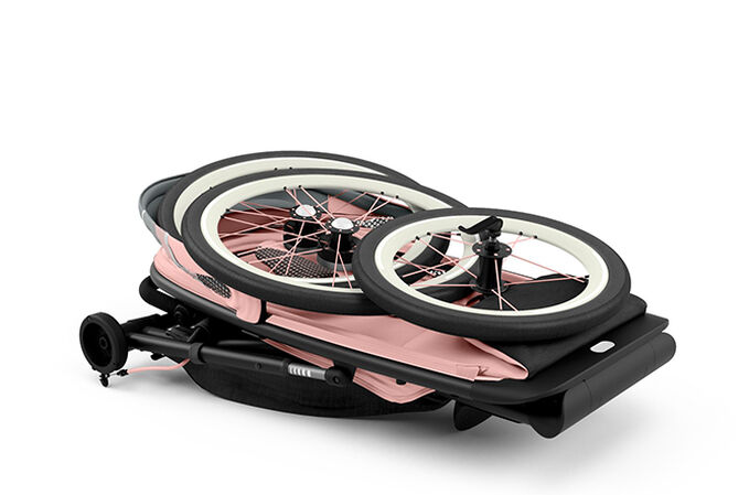 An image of the CYBEX Gold Avi Seat Pack Jogger, highlighting the Fast ultra-compact fold feature.