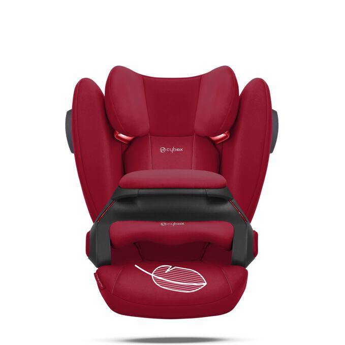 Ein Bild des CYBEX Silver Pallas B2-Fix + Toddler Car Seat, das das Merkmal Einfach zu handhaben und zu tragen hervorhebt.