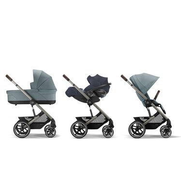 Cybex® Stroller Balios S Lux (0-22 kg) Sky Blue (Taupe Frame)