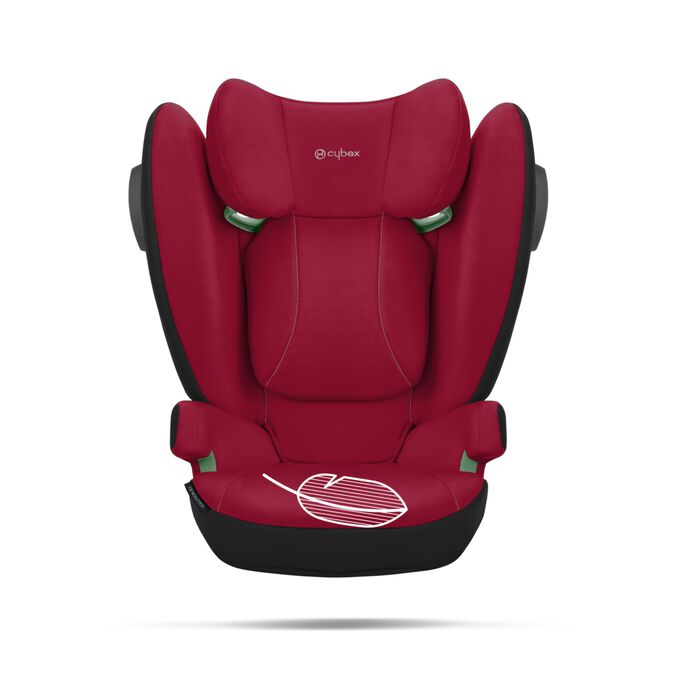 Ein Bild des CYBEX Silver Solution B3 i-Fix Child Car Seat, das das Merkmal Einfach zu handhaben und zu tragen hervorhebt.