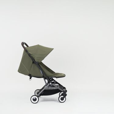 Image du CYBEX Gold Orfeo Buggy, mettant en avant la fonctionnalité Repose-jambes en position allongée ergonomique intégré.