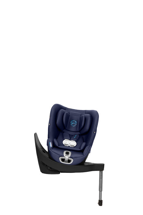 Dark blue child car seat with Isofix base, Black Week offer