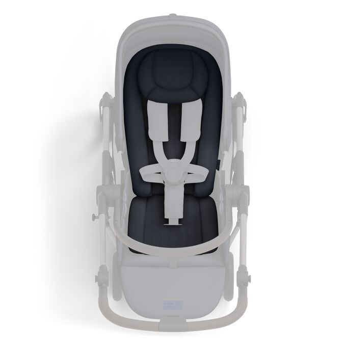 An image of the CYBEX Gold Melio Stroller, highlighting the Newborn Nest feature.