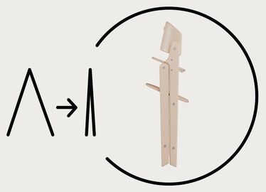 An image of the CYBEX Gold Click & Fold 3-in-1 Highchair, highlighting the Fold and Store feature.