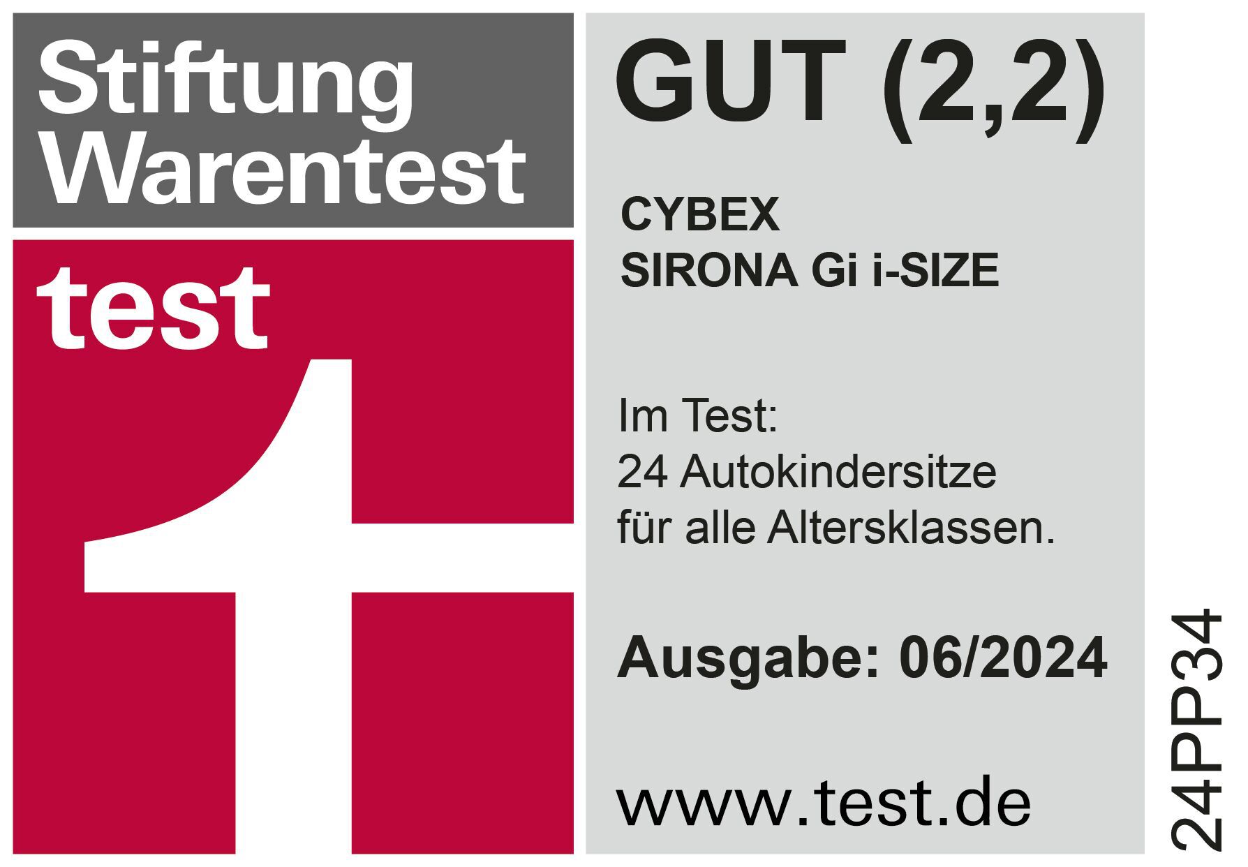 Sirona Gi i-Size Award