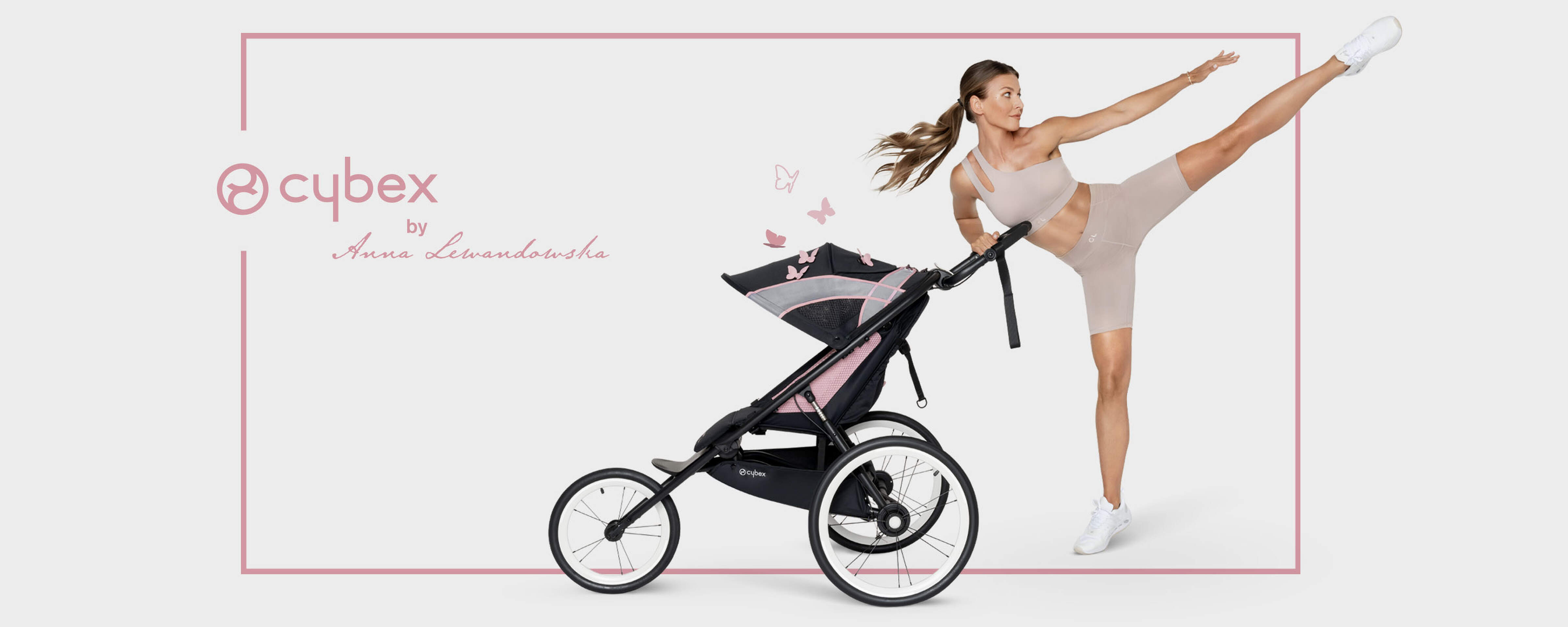 Cybex Gold by Anna Lewandowska Sport Collection Image Campaign