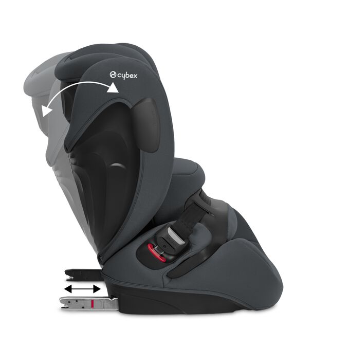 Ein Bild des CYBEX Silver Pallas B3 i-Size Toddler Car Seat, das das Merkmal Noch bequemer für Ihr Kind hervorhebt.