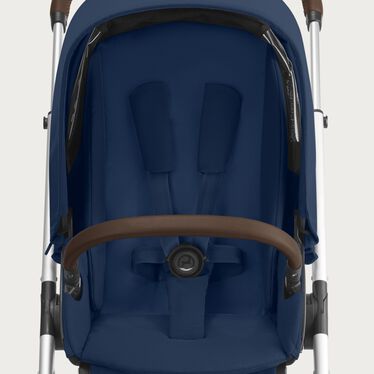 An image of the CYBEX Gold Talos S Lux Stroller, highlighting the Luxury Seat feature.