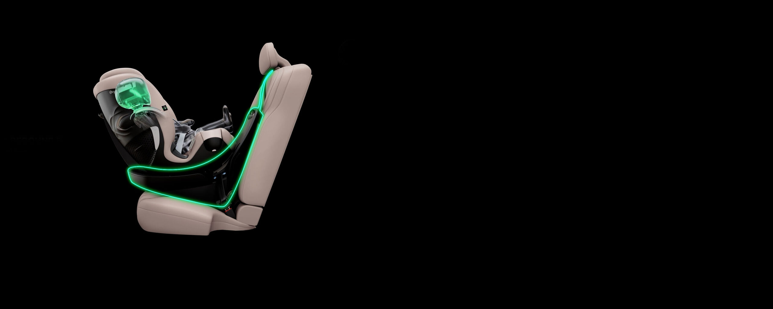 CYBEX car seat with airbag