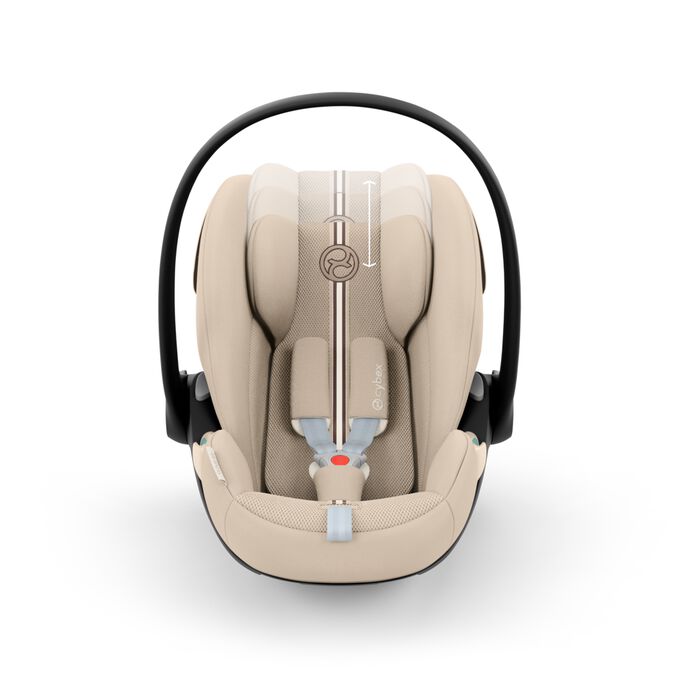 Obrázek CYBEX Gold Cloud G3 Infant Car Seat, který zvýrazňuje funkci Roste s vaším dítětem do 2 let.