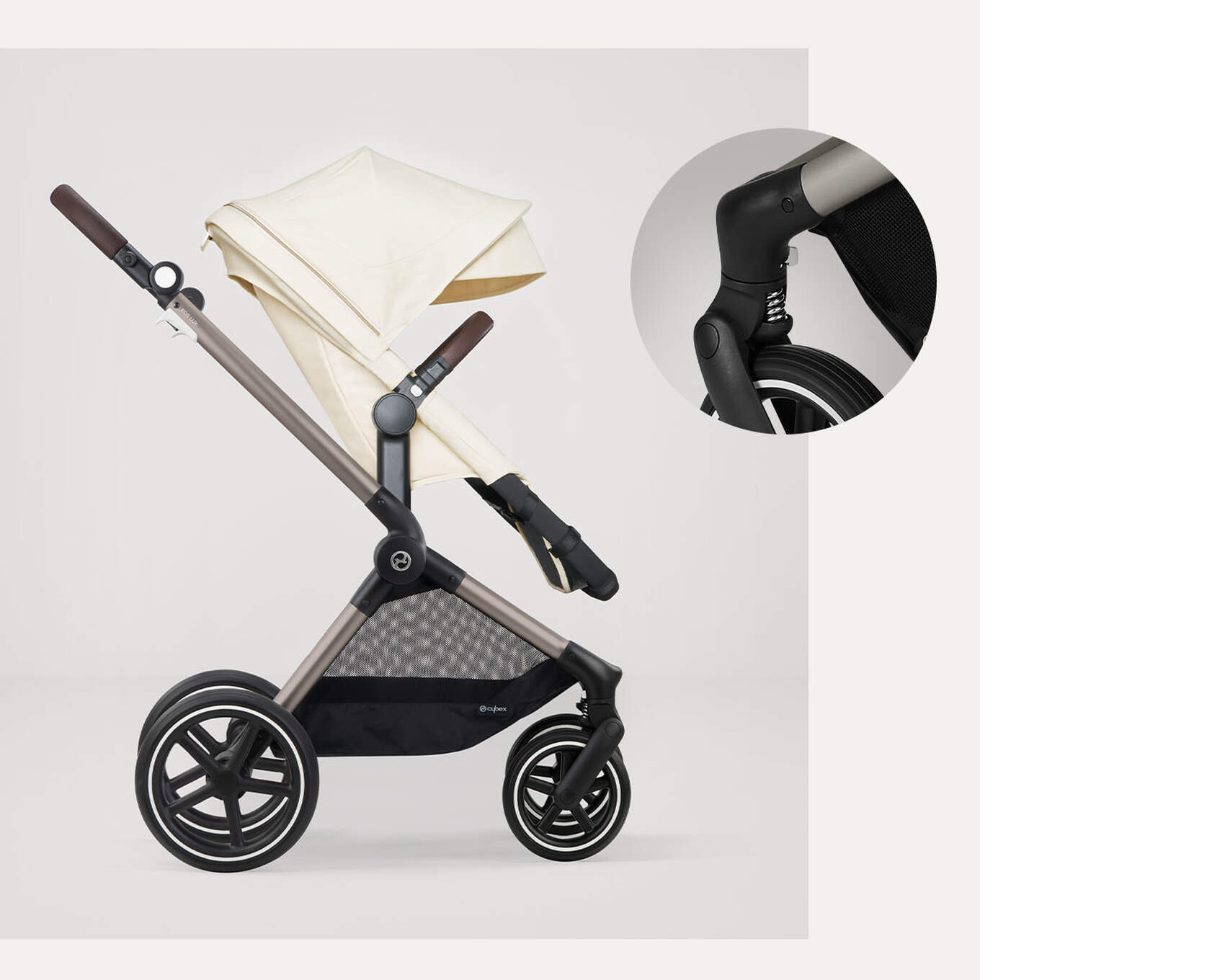 CYBEX EOS Lux ׀ The 2-in-1 Stroller