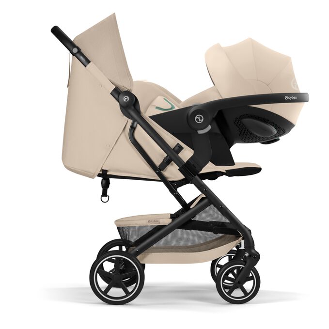 An image of the CYBEX Gold Beezy Buggy, highlighting the Travel System Ready feature.