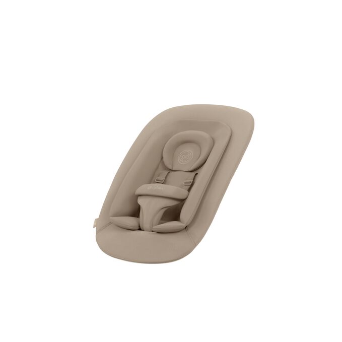An image of the CYBEX Gold Gold Bouncer Bouncer, highlighting the Gold Bouncer Comfort Pack feature.