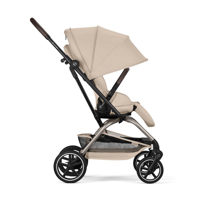An image of the CYBEX Gold Eezy S Twist +2 Buggy, highlighting the XXL Sun Canopy feature.