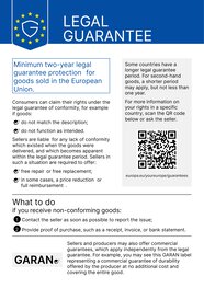 Etiqueta de garantía de la UE 2