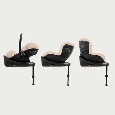 Obrázek CYBEX Gold Base G3 ISOFIX Base, který zvýrazňuje funkci Inovativní systém zamykání.