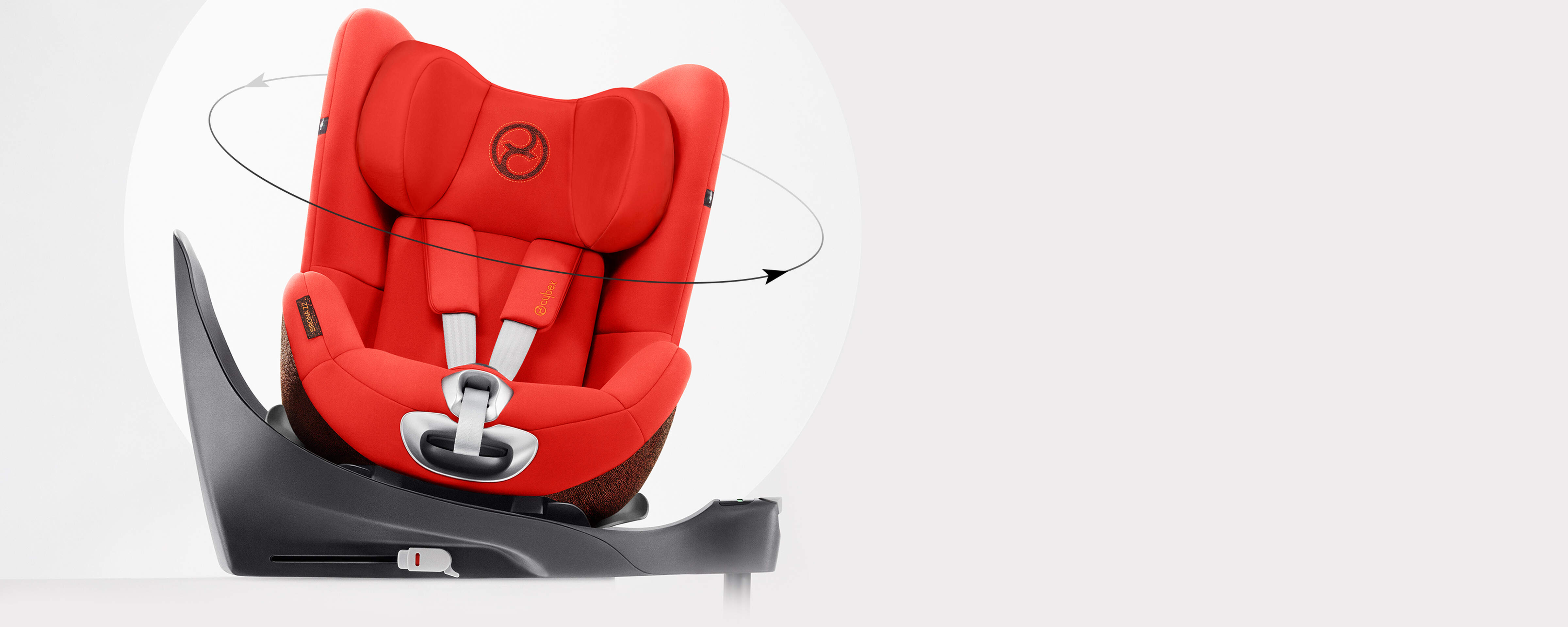 Instalação no automóvel fácil da cadeira auto CYBEX Platinum Sirona Z2 i-Size