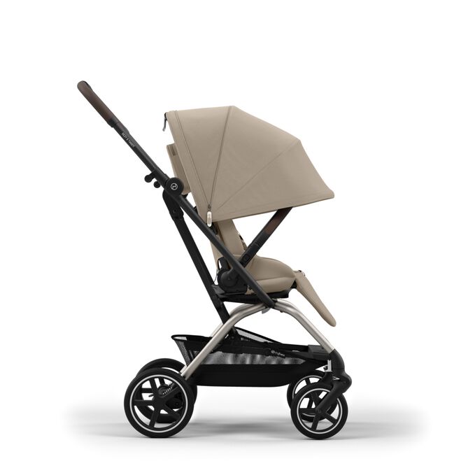 An image of the CYBEX Gold Eezy S Twist +2 Buggy, highlighting the XXL Sun Canopy feature.