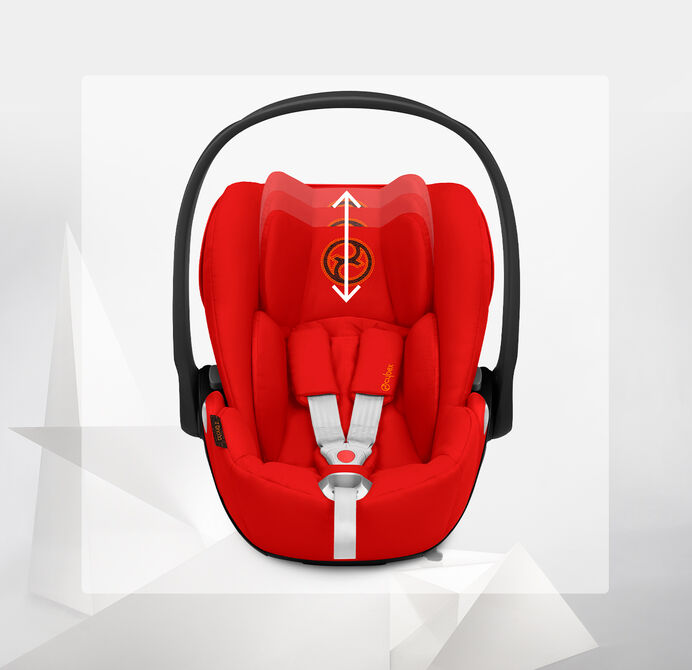 Cybex Platinum Cloud Z i-Size Car Seats Height-Adjustable Headrest Image