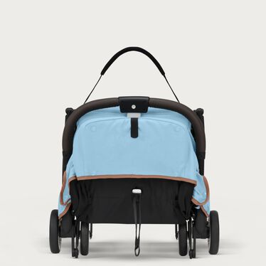 An image of the CYBEX Gold Orfeo 2023 Buggy, highlighting the Integrated Carry Strap feature.