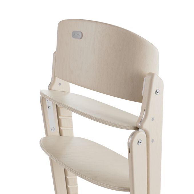 Image du CYBEX Gold Click & Fold 3-in-1 Highchair, mettant en avant la fonctionnalité Bois de hêtre éco-responsable.
