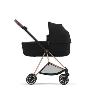CYBEX Platinum Pushchair Mios Lux Carry Cot shown on Mios Frame