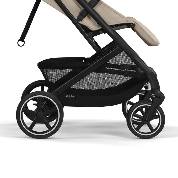 An image of the CYBEX Gold Beezy Buggy, highlighting the All-wheel Suspension feature.