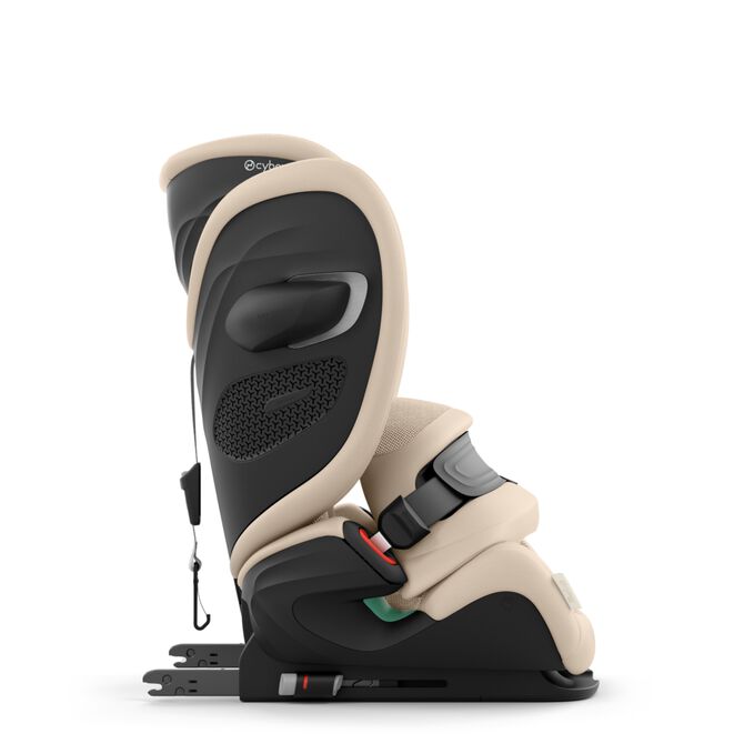 An image of the CYBEX Gold Pallas G3 Toddler Car Seat, highlighting the Assured safety feature.