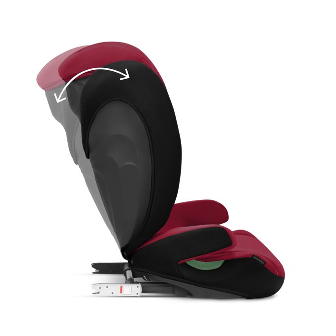 Ein Bild des CYBEX Silver Solution B i-Fix Child Car Seat, das das Merkmal Passt perfekt in Ihr Fahrzeug hervorhebt.