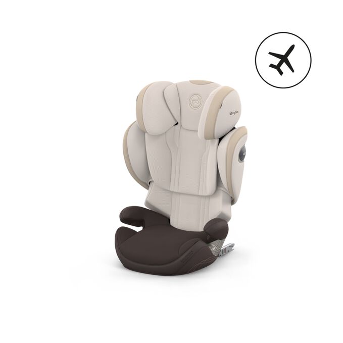 En bild av CYBEX Platinum Solution S Child Car Seat som lyfter fram funktionen Redo f&ouml;r avg&aring;ng.