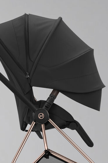 Product image of a pulled down XXL sun canopy from a Mios Seat Unit.