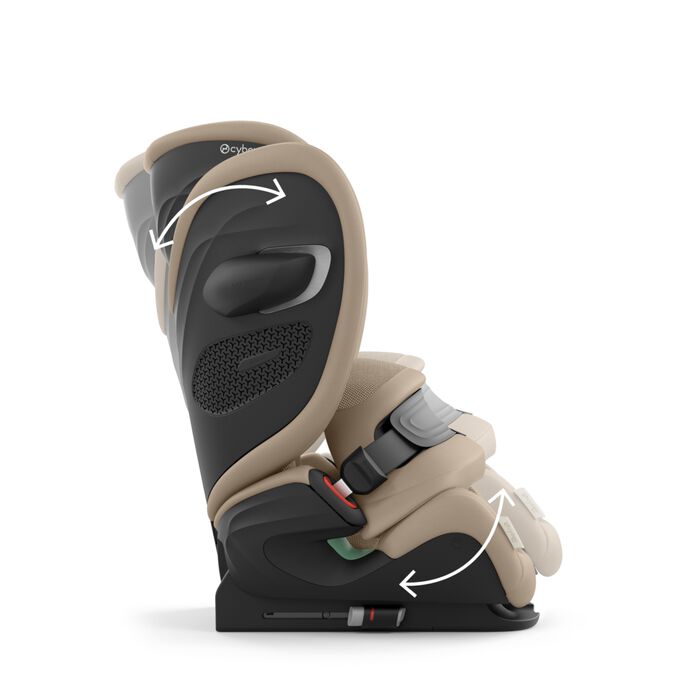 Obrázek CYBEX Gold Pallas G3 Child Car Seat, který zvýrazňuje funkci Perfektní poloha při spánku.