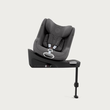 Scaun auto rotativ Cybex Sirona Ti i-Size Plus Sepia Black are baza integrata si se roteste 360