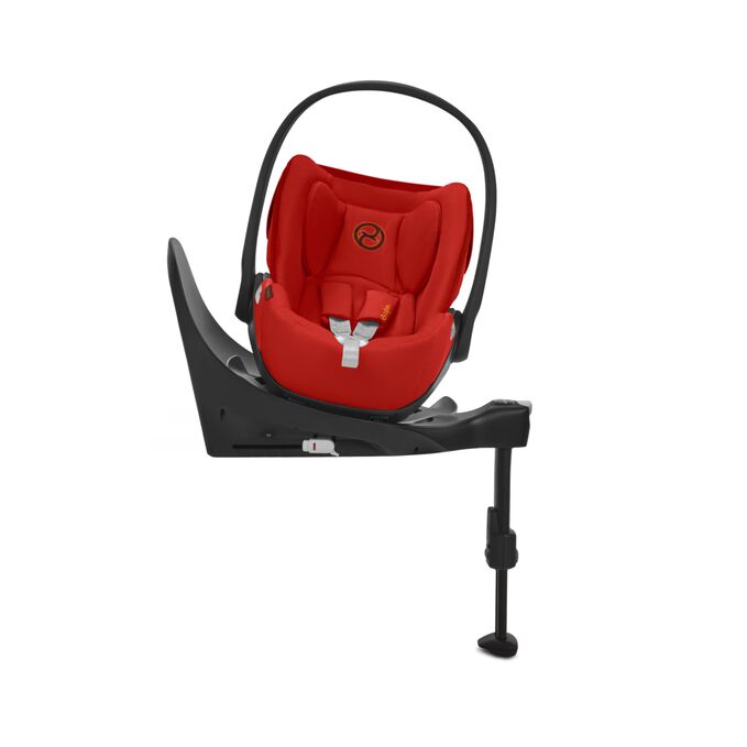 An image of the CYBEX Platinum Base Z2 ISOFIX Base, highlighting the Easy boarding position feature.