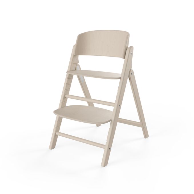 Image du CYBEX Gold Click & Fold 3-in-1 Highchair, mettant en avant la fonctionnalité Se déplie d’une seule main.