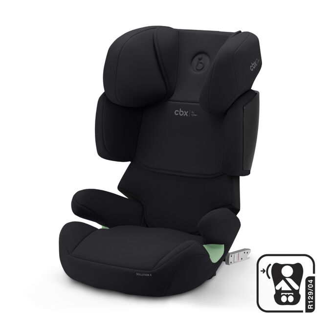 Imagen del CBX by CYBEX Solution X i-Fix Child Car Seat que destaca la característica Protección óptima para tu tranquilidad.