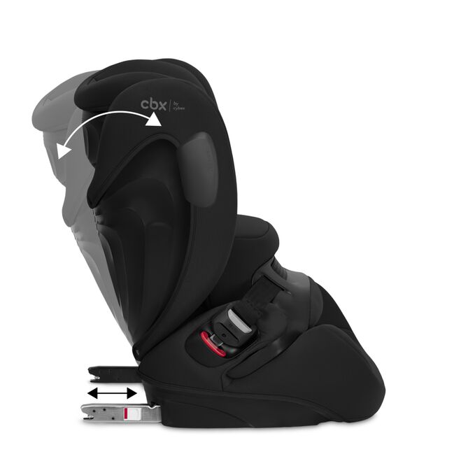Image du CBX by CYBEX Pallas B3 i-Size Toddler Car Seat, mettant en avant la fonctionnalité Encore plus confortable pour l’enfant.