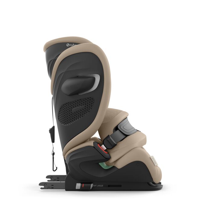 An image of the CYBEX Gold Pallas G2 Toddler Car Seat, highlighting the Assured Safety feature.
