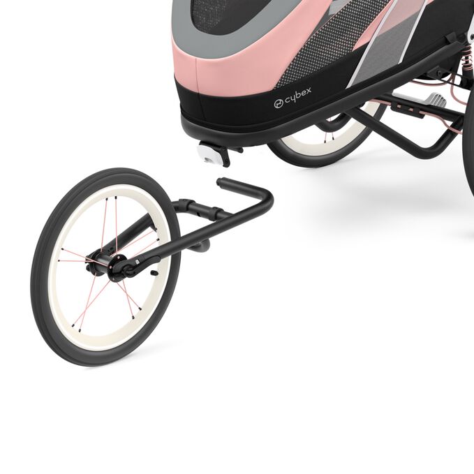 Immagine del CYBEX Gold Zeno Seat Pack Cross Country Ski Trailer che mette in risalto la caratteristica Punto adattatore multisport.