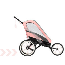 Karusellproduktbild på Cybex Gold Sport Zeno barnvagn i Silver Pink